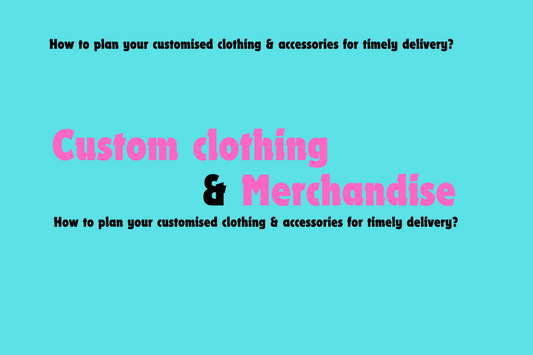 Custom clothing and merchandise: How to place order for timely delivery? - SPORTS VILLA