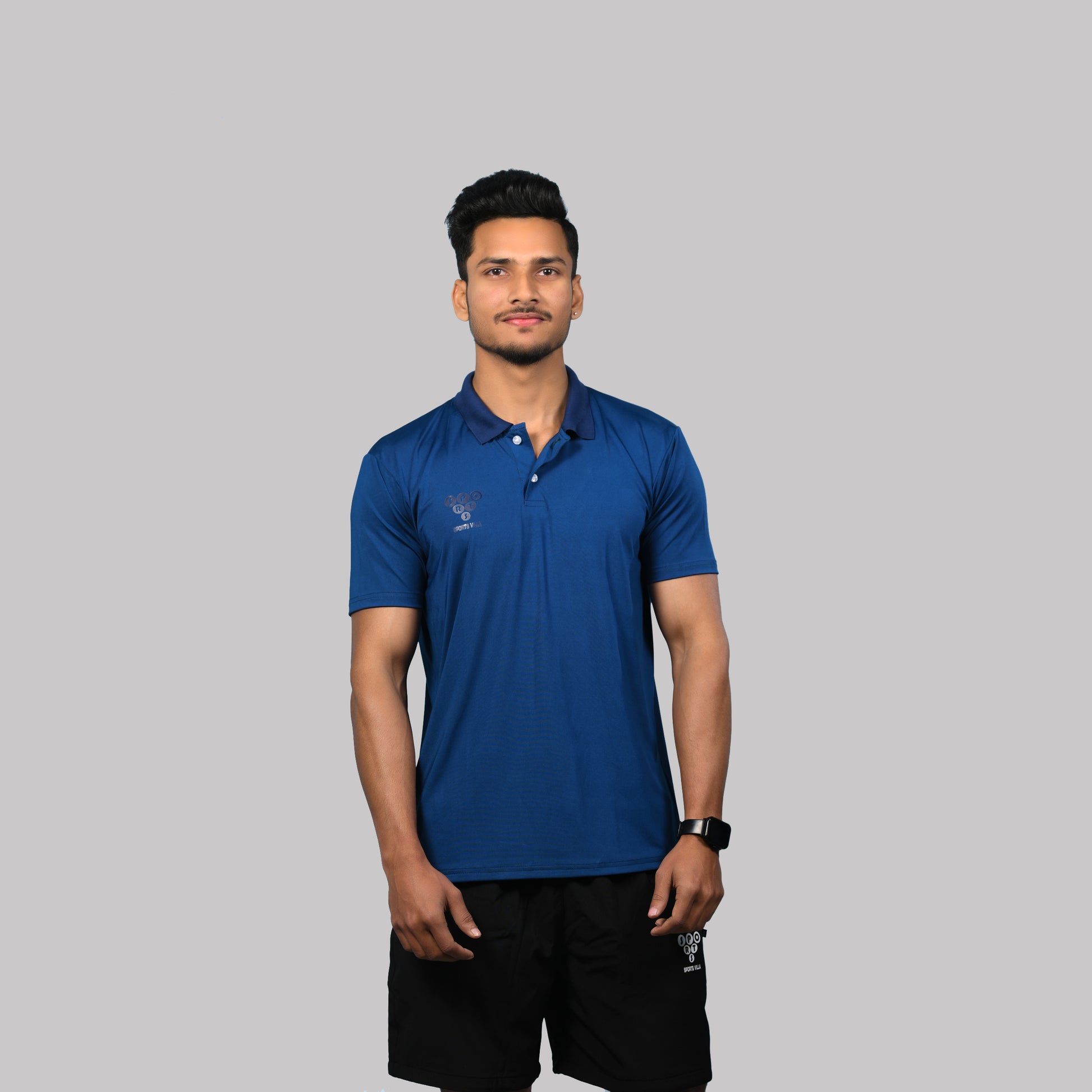 360 Collared Jersey (Cobalt Blue) - SPORTS VILLA
