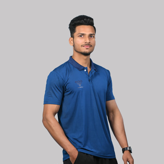360 Collared Jersey (Cobalt Blue) - SPORTS VILLA