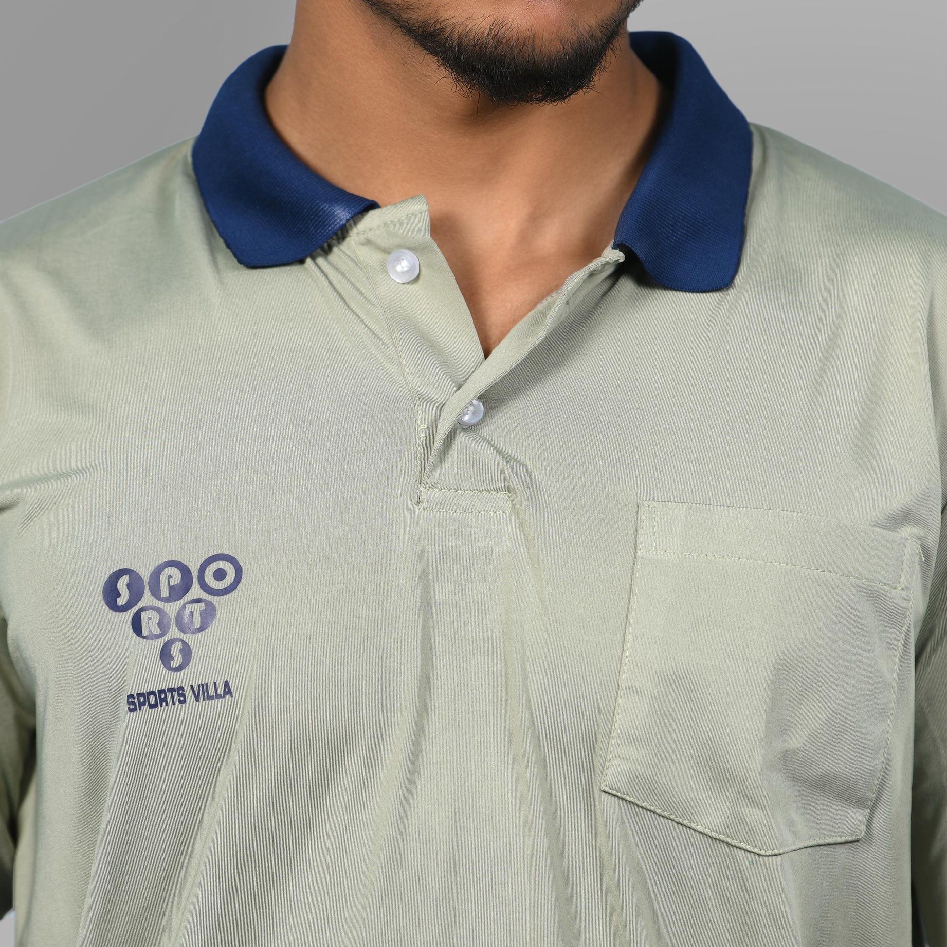 360 Collared Jersey (Pista Green) - SPORTS VILLA