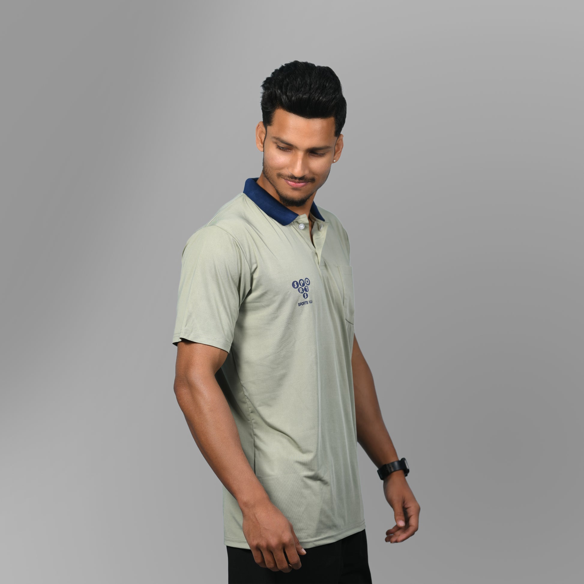 360 Collared Jersey (Pista Green) - SPORTS VILLA