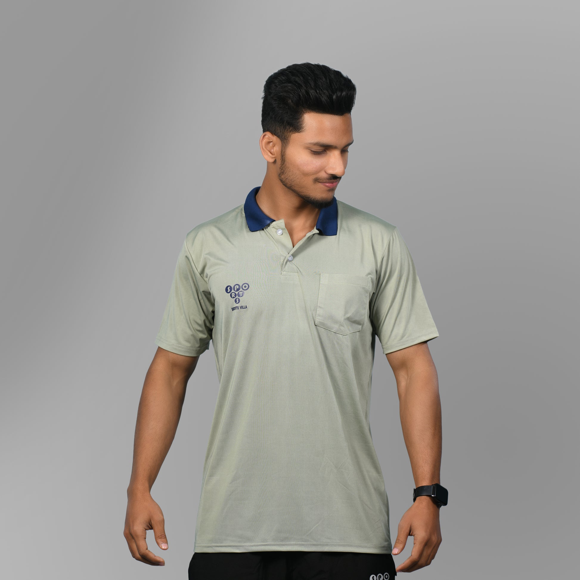 360 Collared Jersey (Pista Green) - SPORTS VILLA