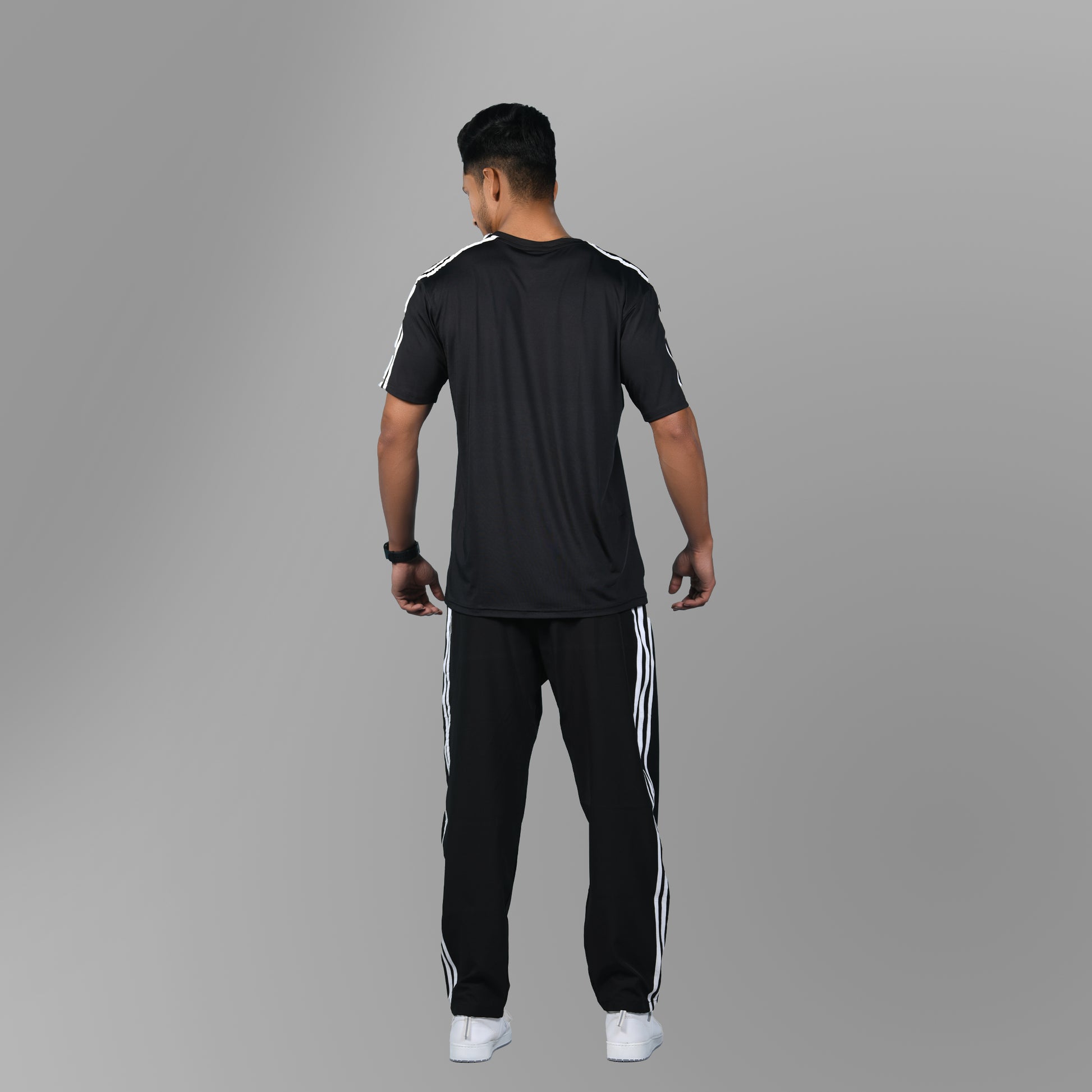 360 Jersey (Striped Black) - SPORTS VILLA