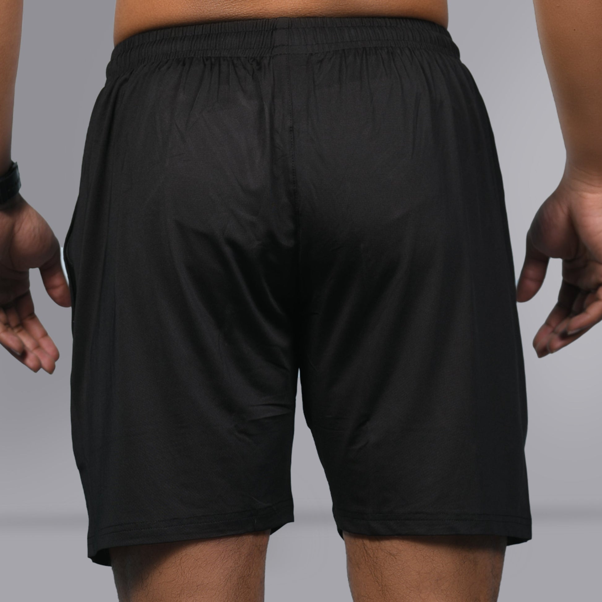 Running Shorts - Black - SPORTS VILLA