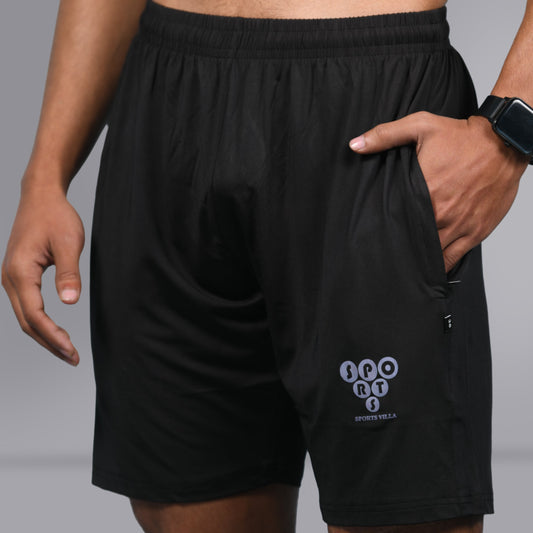 Running Shorts - Black - SPORTS VILLA