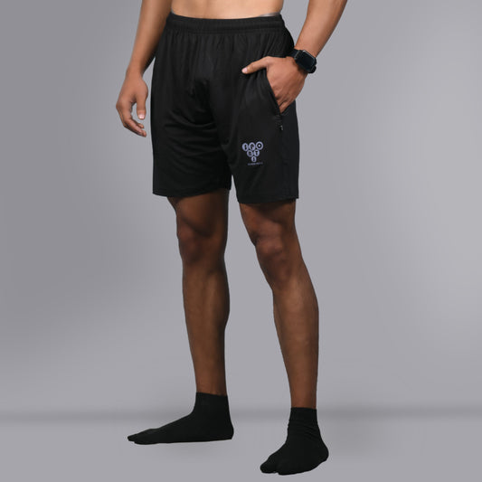 Running Shorts - Black - SPORTS VILLA