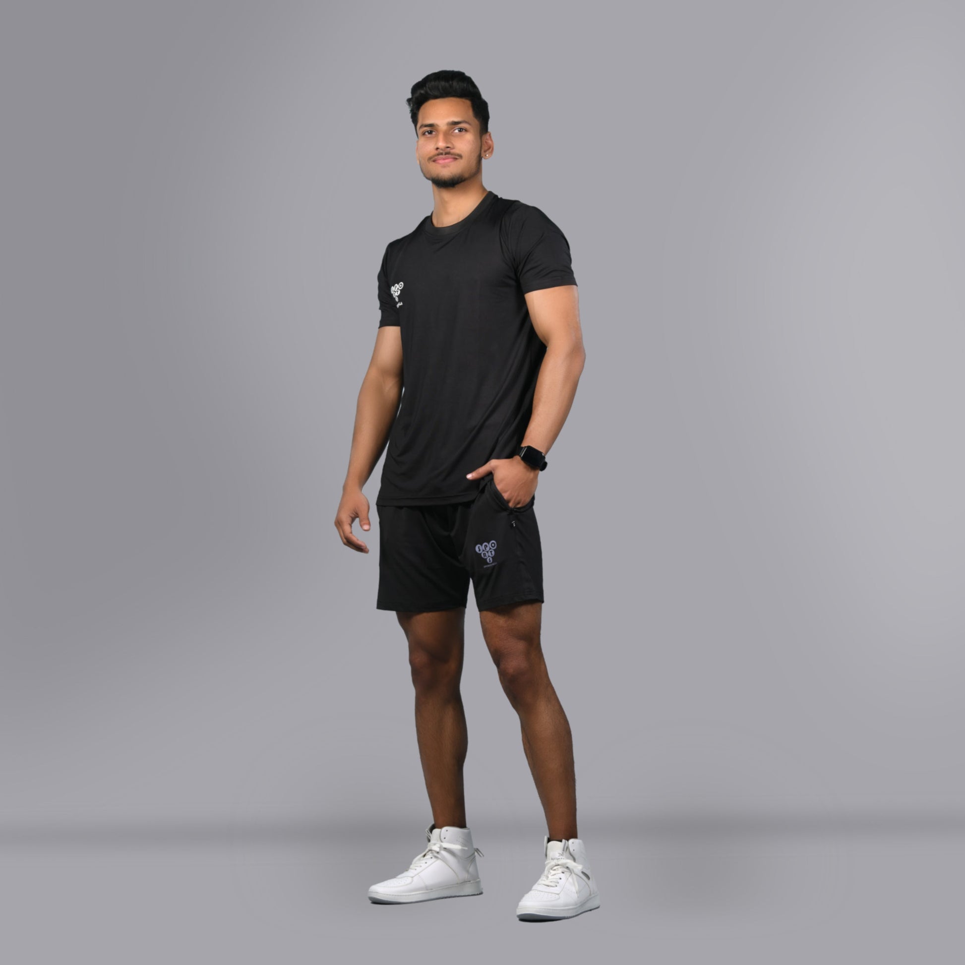 Running Shorts - Black - SPORTS VILLA