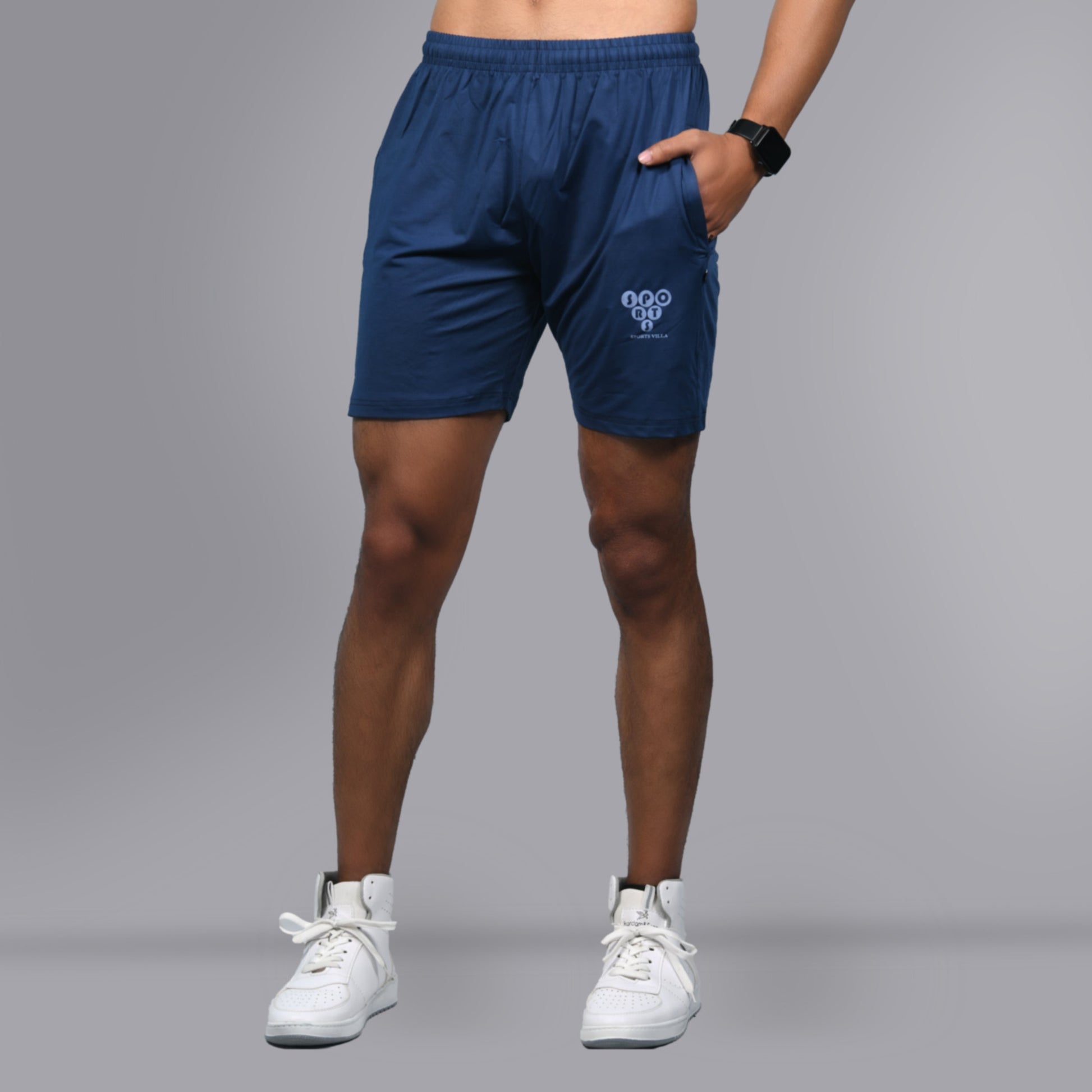 Running Shorts - Cobalt Blue - SPORTS VILLA
