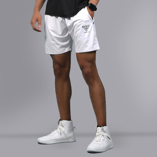 Running Shorts - White - SPORTS VILLA