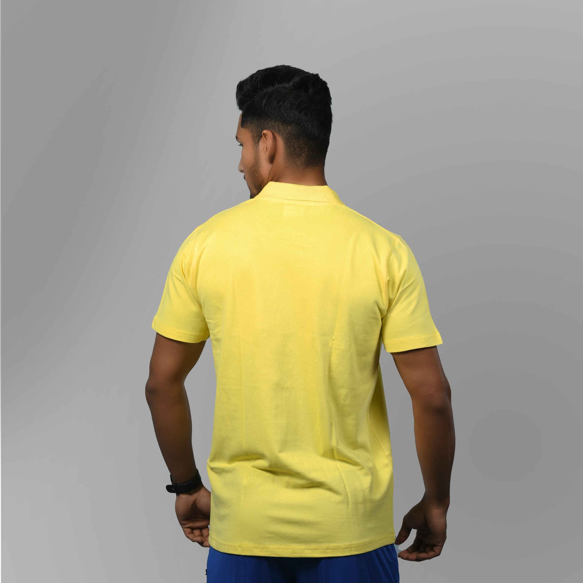 Cotton Tshirts (Lemon Yellow) - SPORTS VILLA