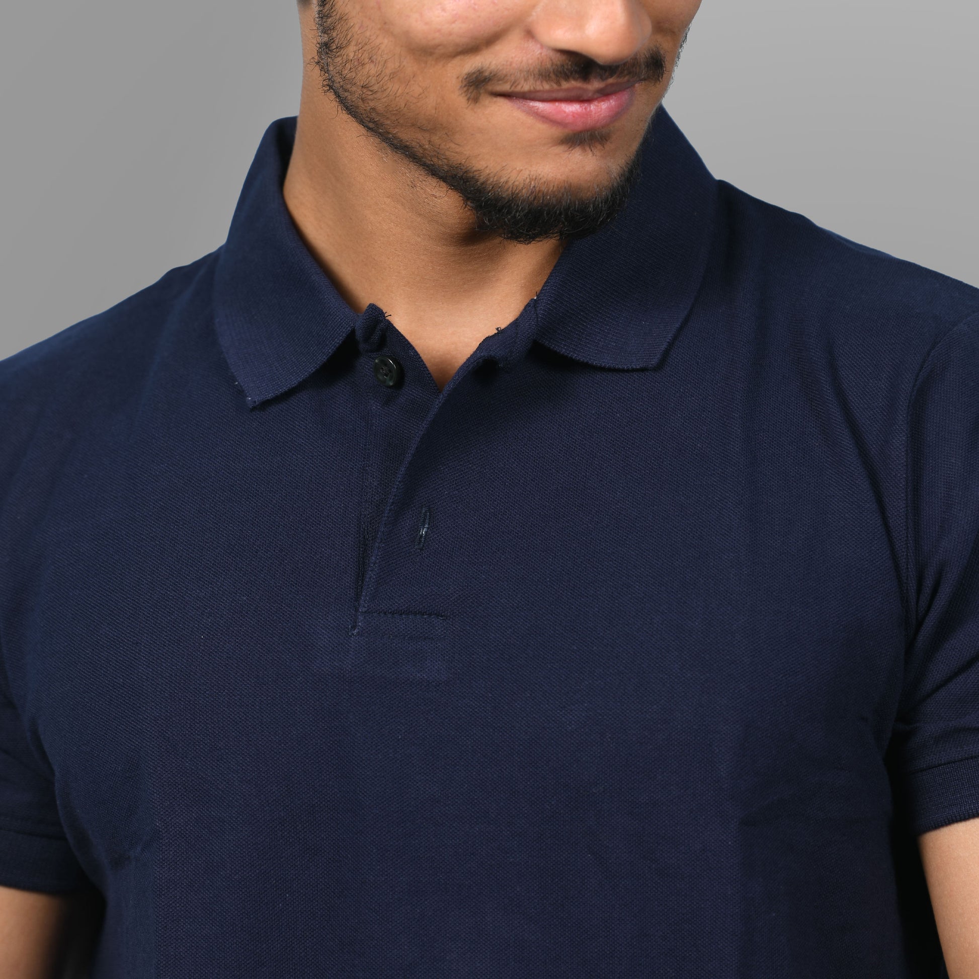 Cotton Tshirts (Navy Blue) - SPORTS VILLA