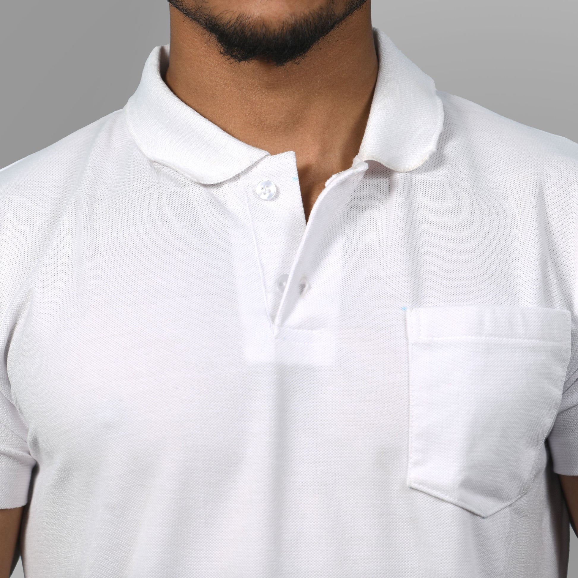 Cotton Tshirt (White) - SPORTS VILLA