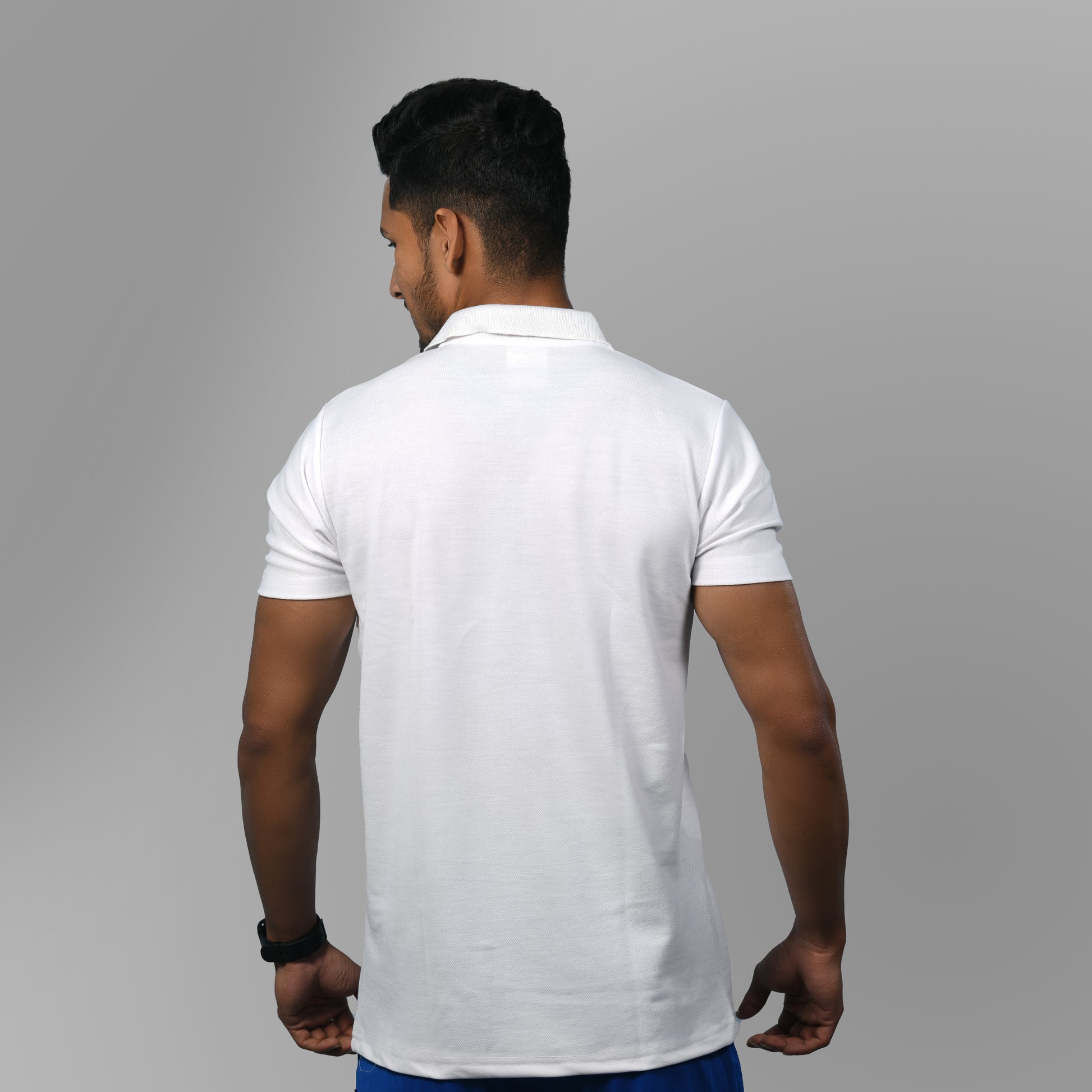 Cotton Tshirt (White) - SPORTS VILLA