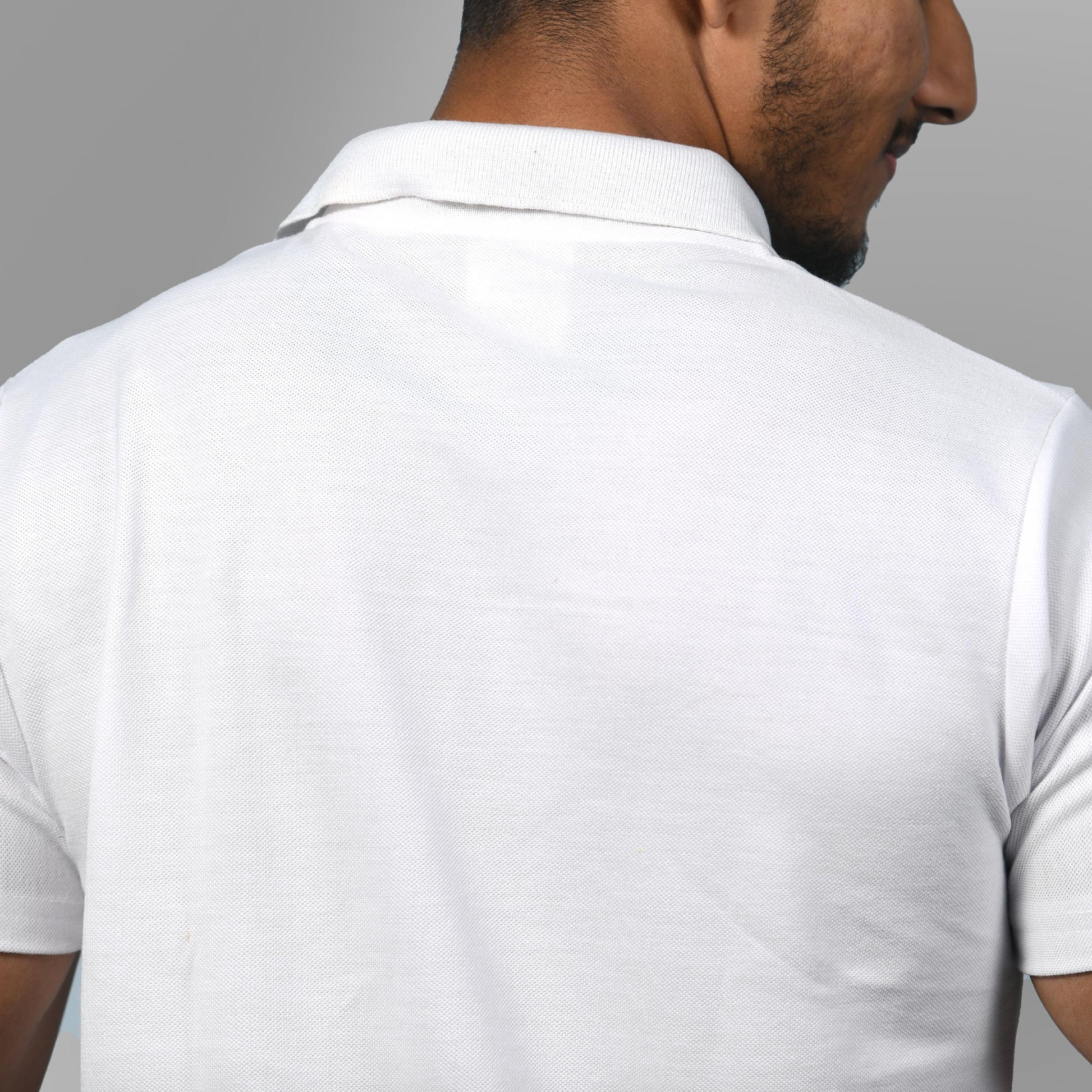 Cotton Tshirt (White) - SPORTS VILLA