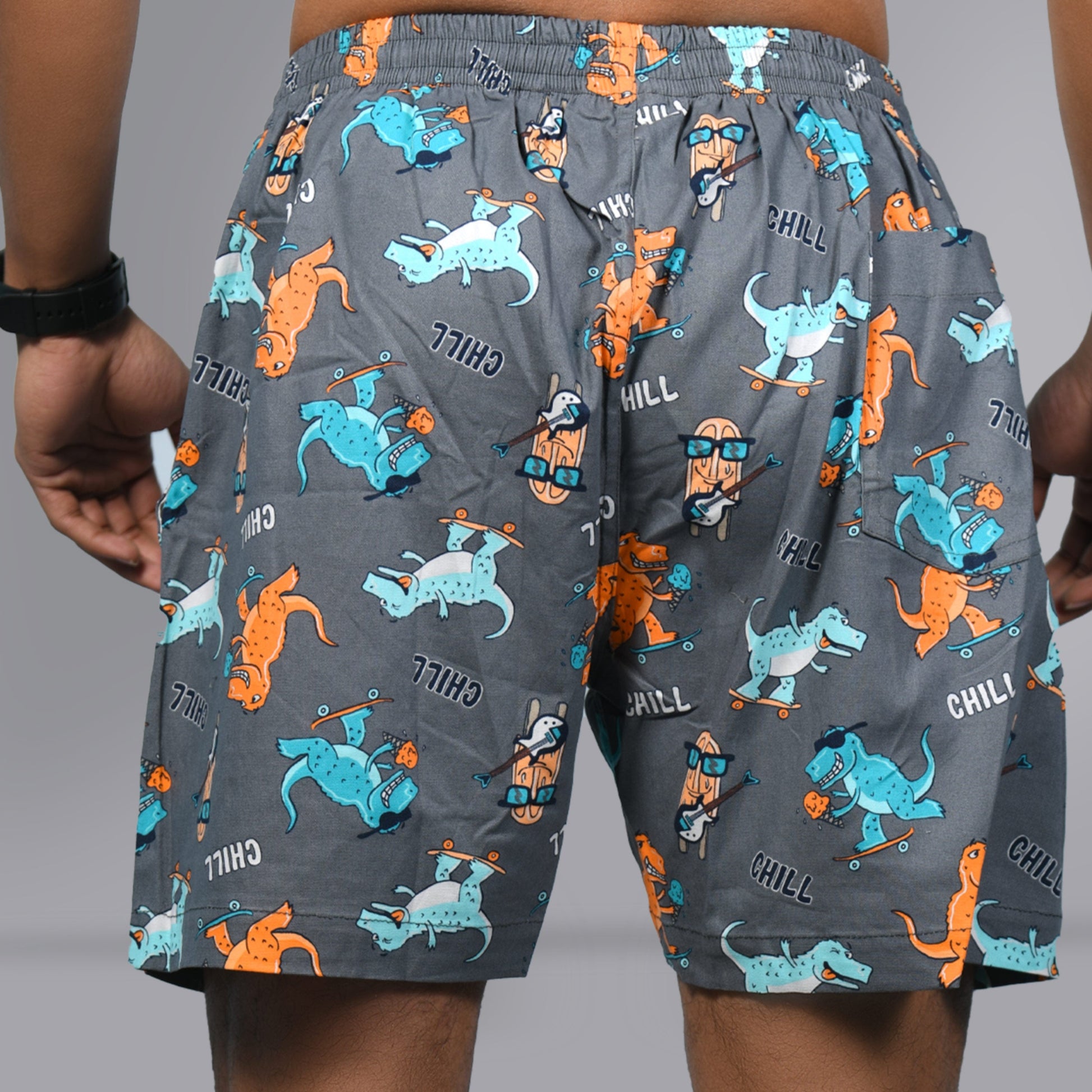 Cotton Shorts - Dark Grey - SPORTS VILLA