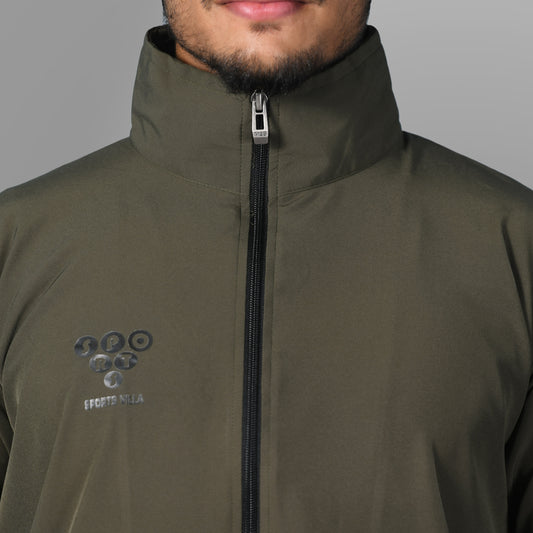 Mesh Windcheater Jacket (Army Green) - SPORTS VILLA