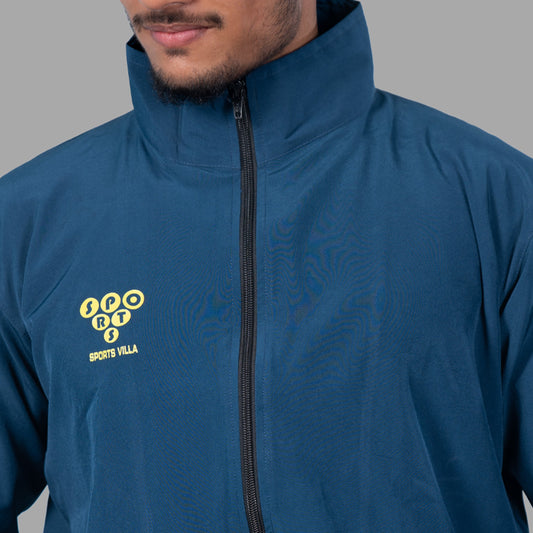Windcheater Jacket for Men - Cobalt Blue - SPORTS VILLA