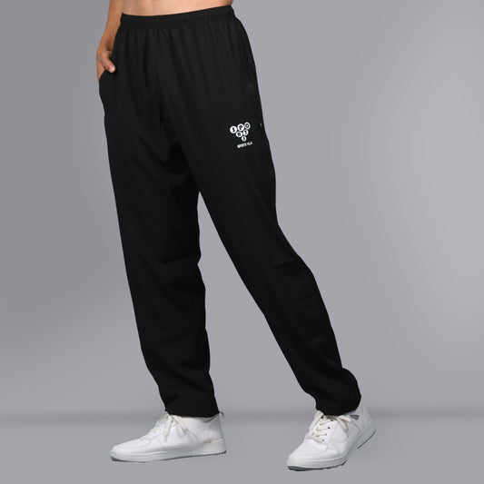 Mesh Windcheater Trouser (Black) - SPORTS VILLA