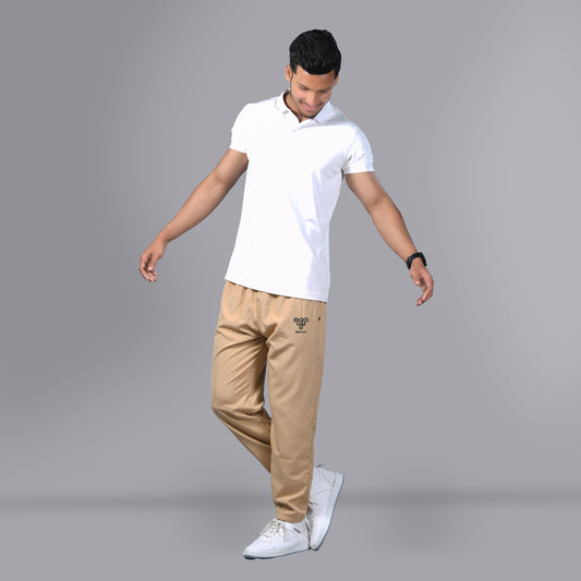 Mesh Windcheater Trouser (Camel) - SPORTS VILLA