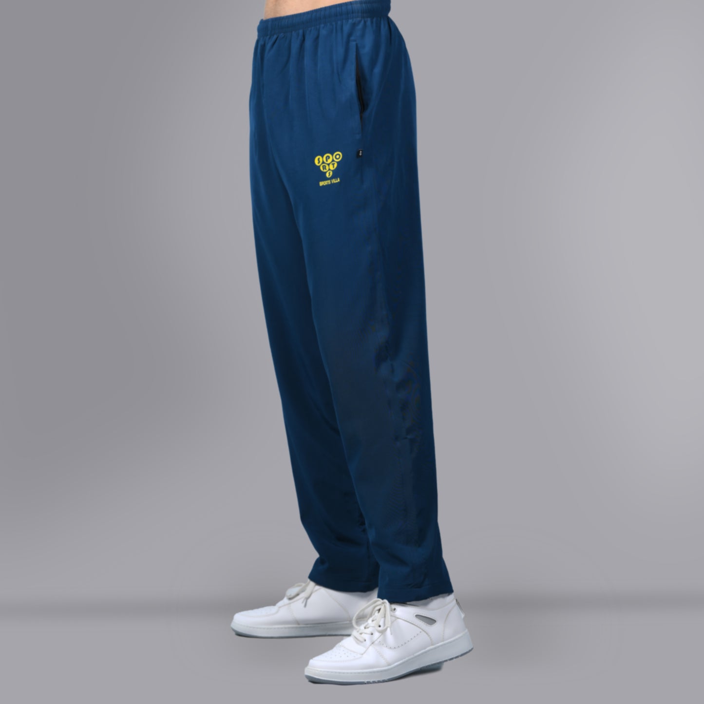 Mesh Windcheater Trouser (Cobalt Blue) - SPORTS VILLA