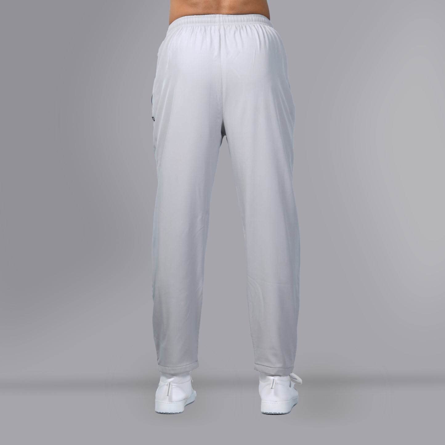 Mesh Windcheater Trouser (Light Grey) - SPORTS VILLA