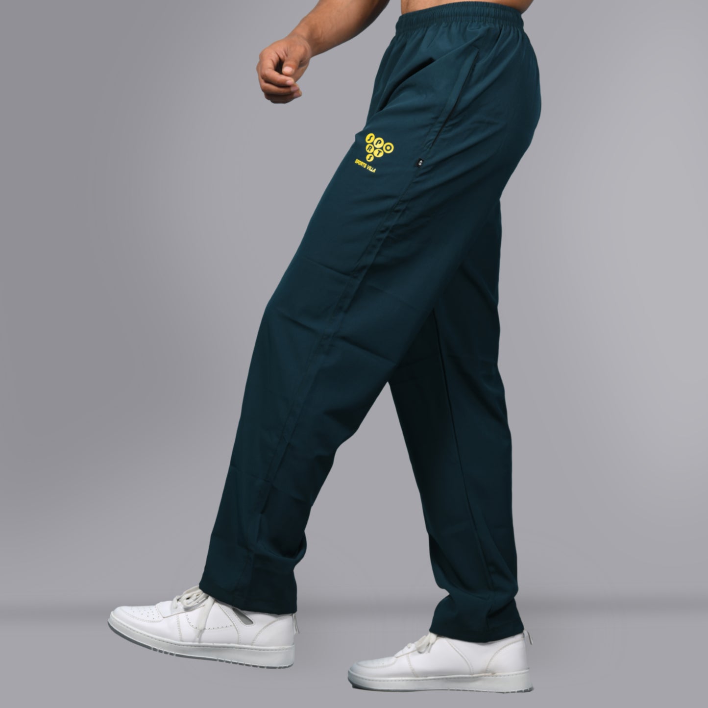 Mesh Windcheater Trouser (Midnight Green) - SPORTS VILLA