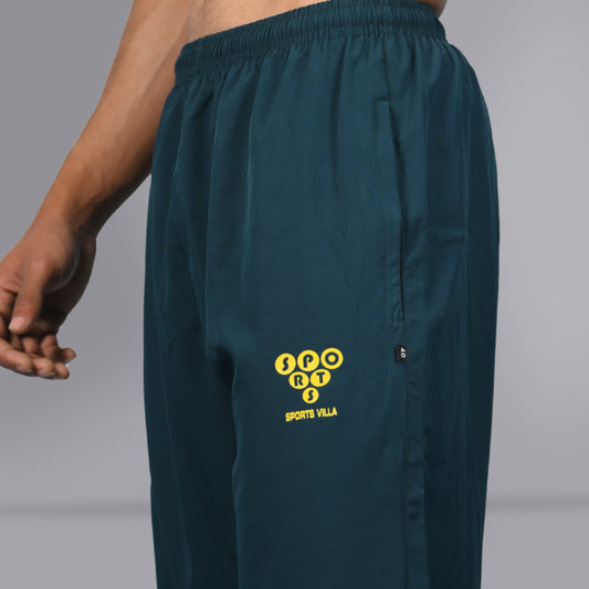 Mesh Windcheater Trouser (Midnight Green) - SPORTS VILLA