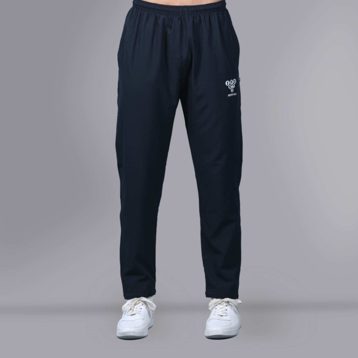 Mesh Windcheater Trouser (Navy Blue) - SPORTS VILLA