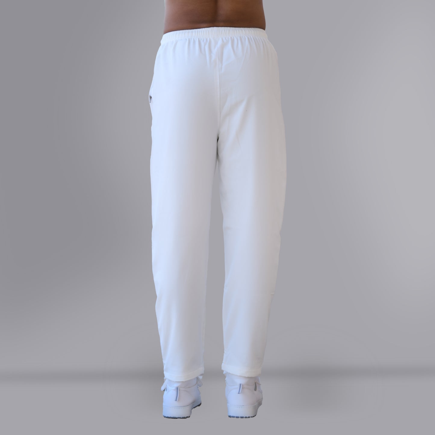 Mesh Windcheater Trouser (Off White) - SPORTS VILLA