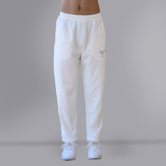 Mesh Windcheater Trouser (Off White) - SPORTS VILLA