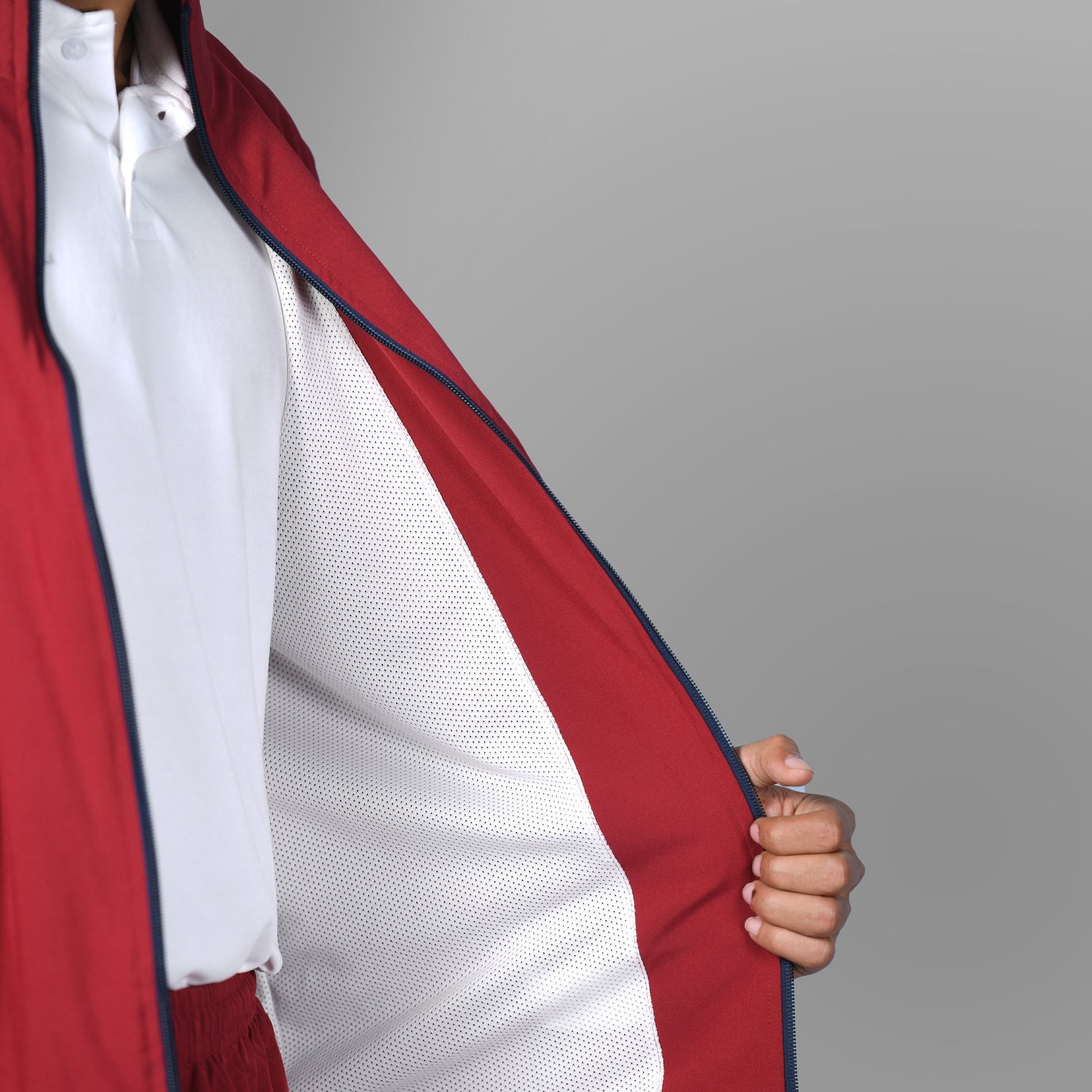 Windcheater Jacket for Men - Maroon - SPORTS VILLA