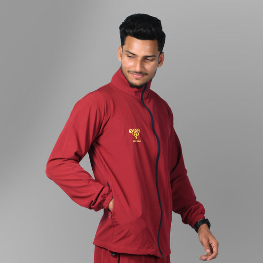Windcheater Jacket for Men - Maroon - SPORTS VILLA