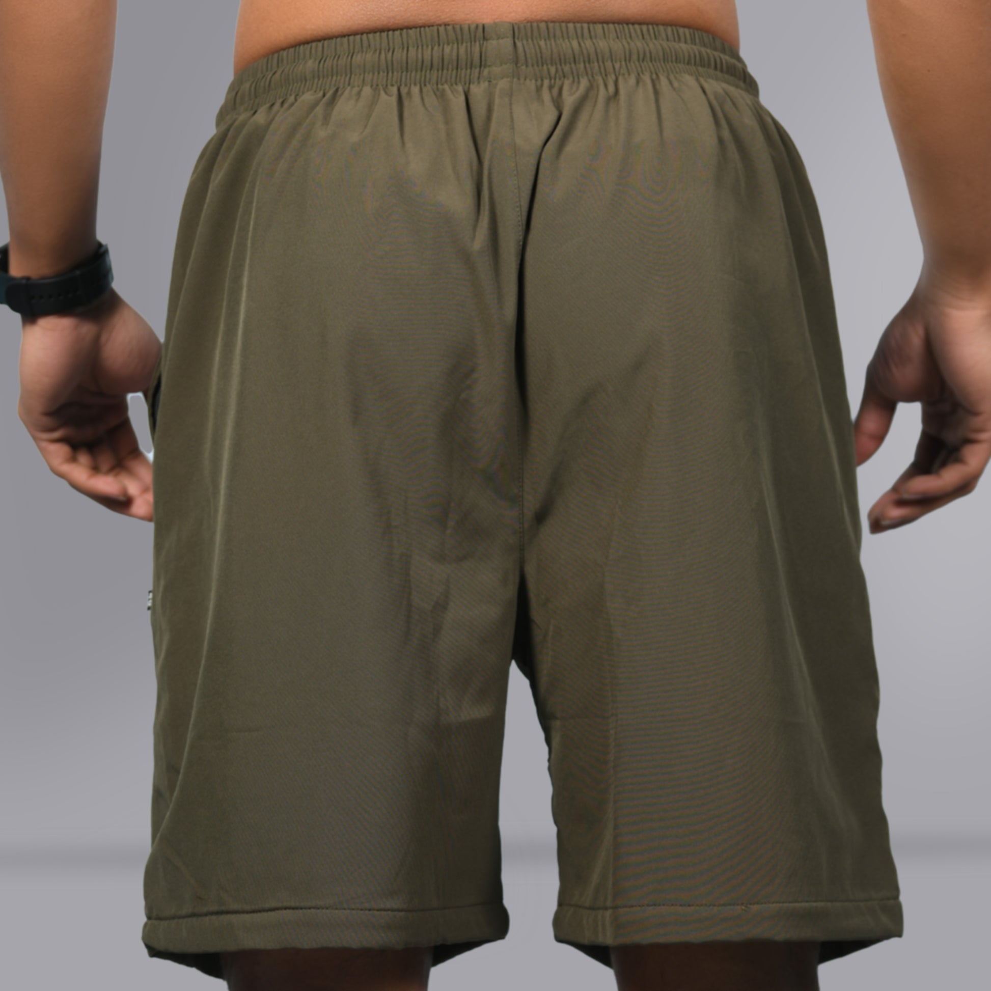 Mesh Shorts (Army Green) - SPORTS VILLA
