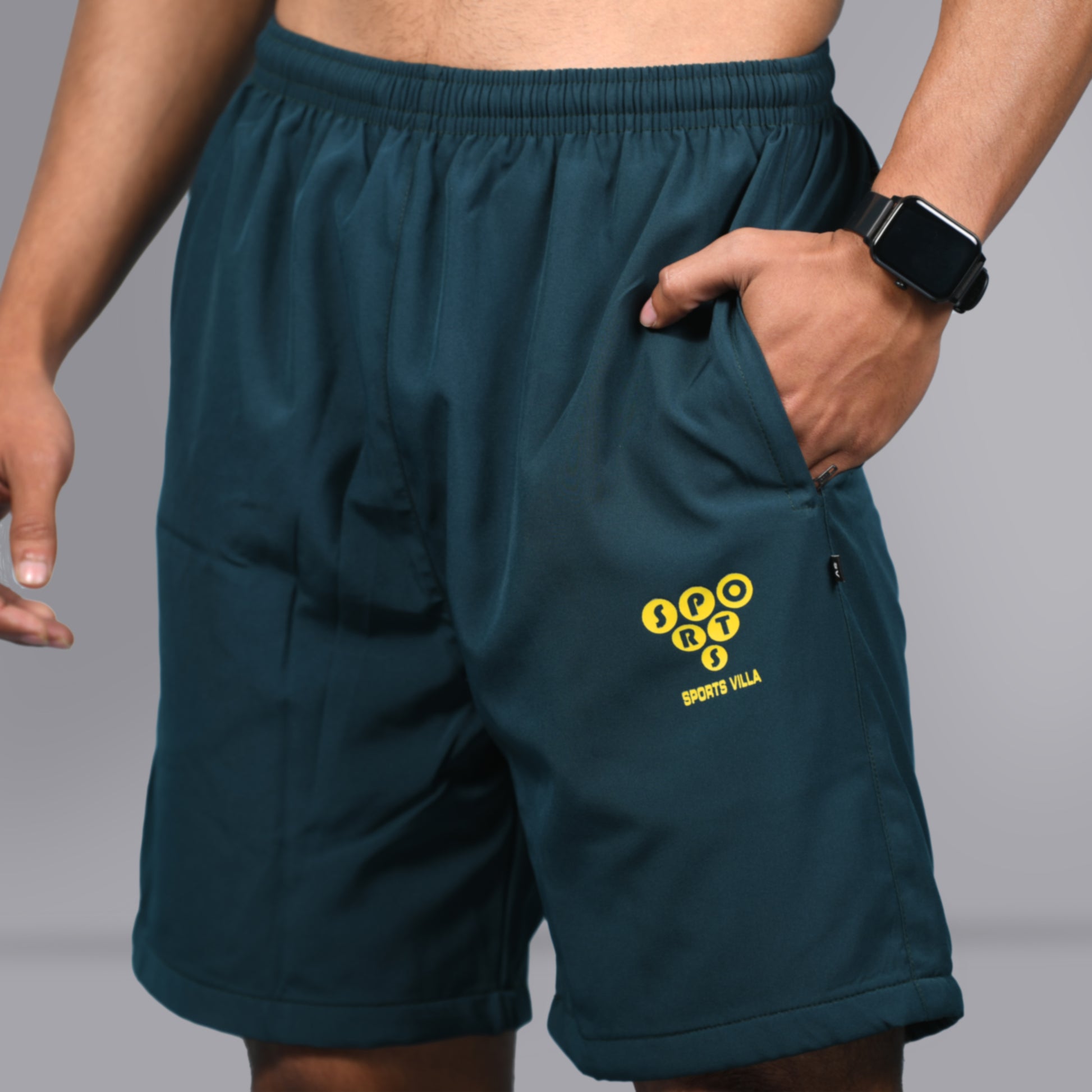 Mesh Shorts (Midnight Green) - SPORTS VILLA