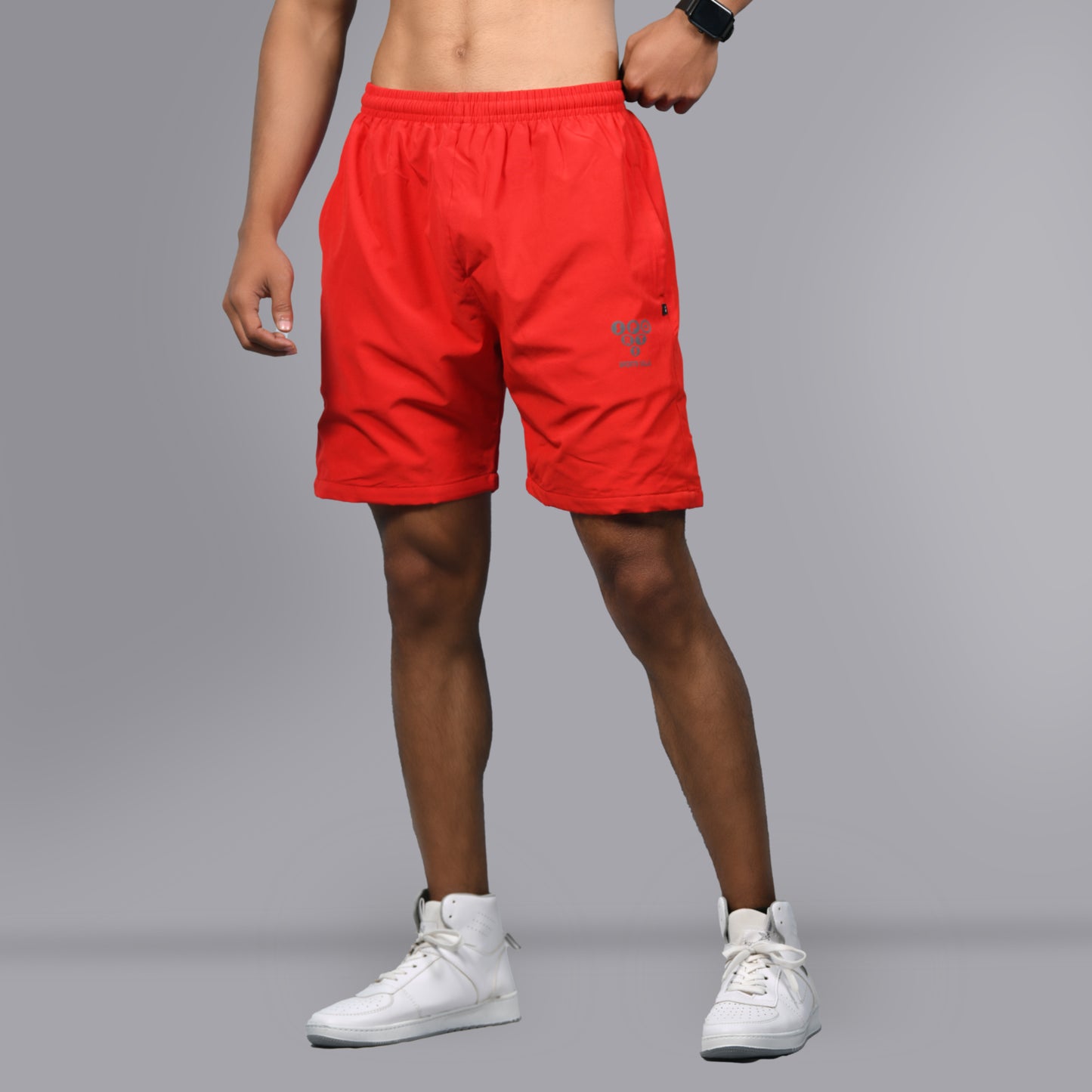 NOM Shorts (Red) - SPORTS VILLA
