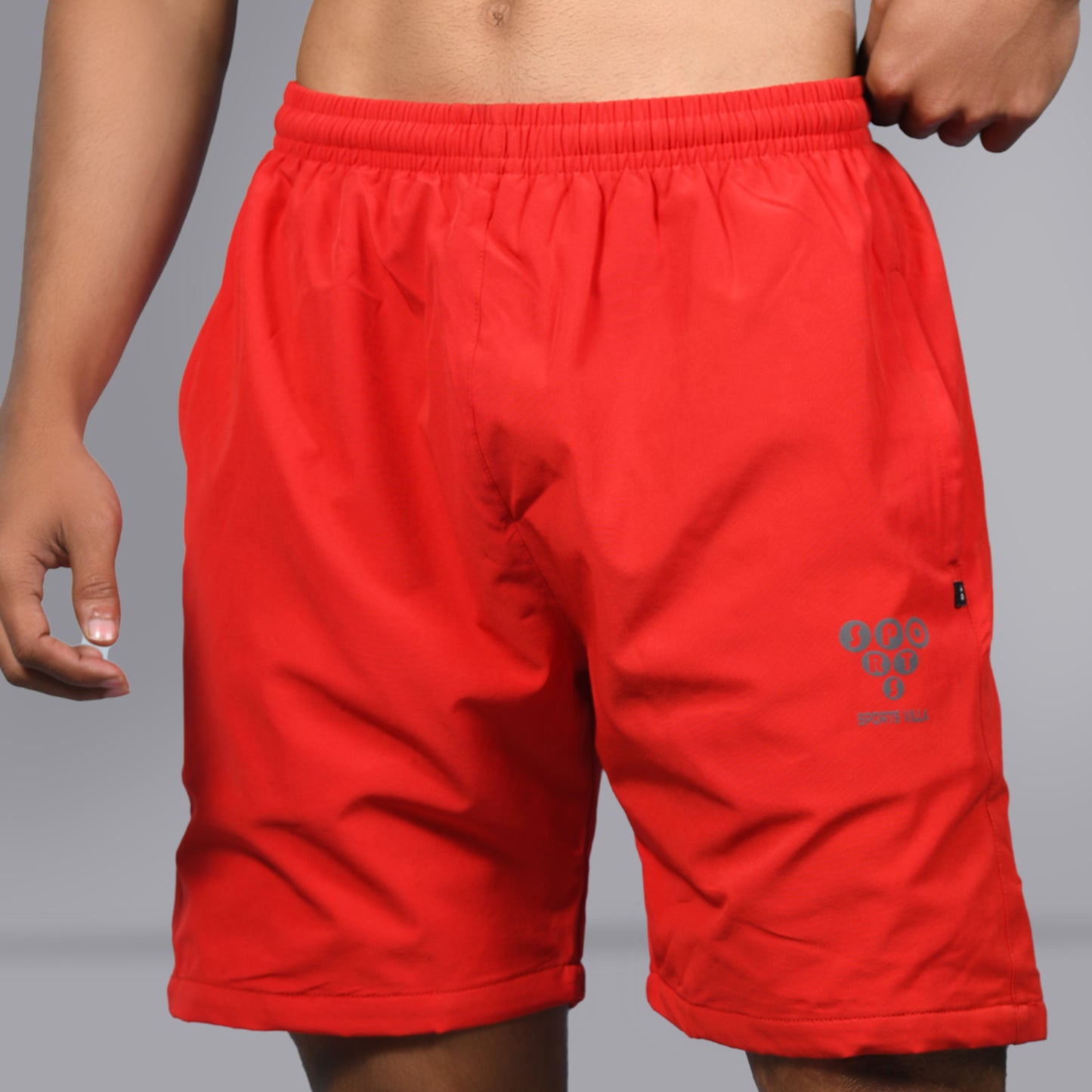 Mesh Shorts (Red) - SPORTS VILLA