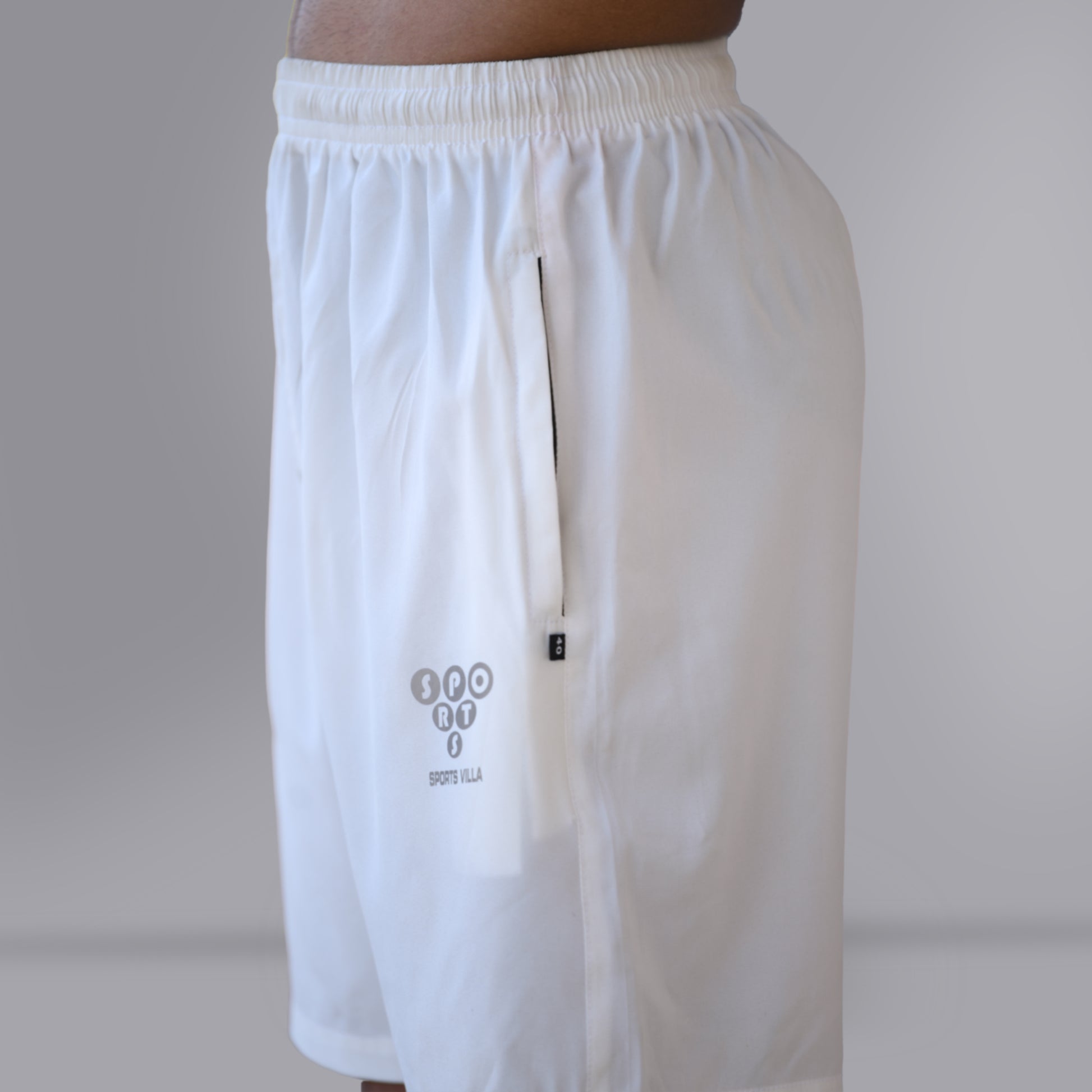NOM Shorts (White) - SPORTS VILLA