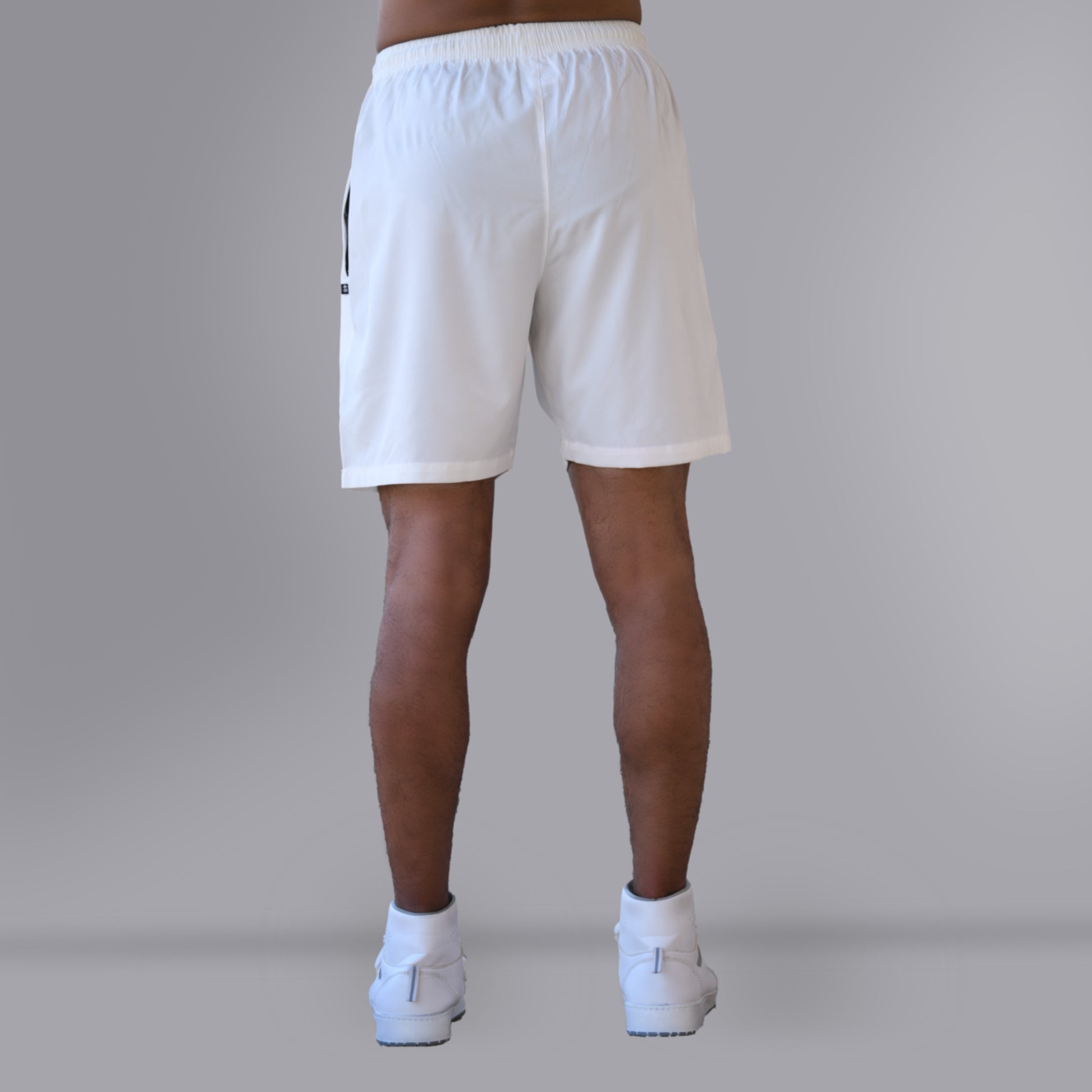 NOM Shorts (White) - SPORTS VILLA