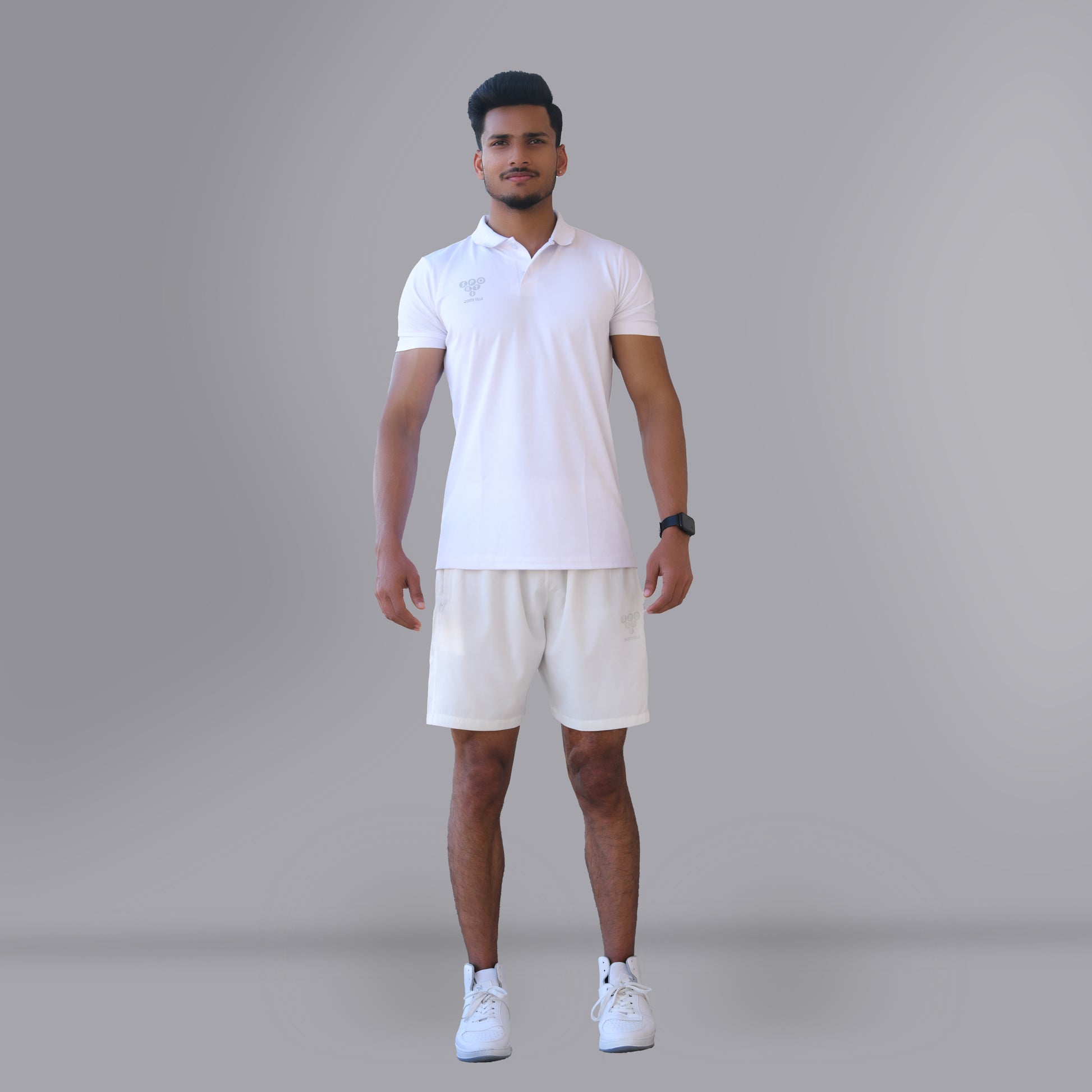 NOM Shorts (White) - SPORTS VILLA