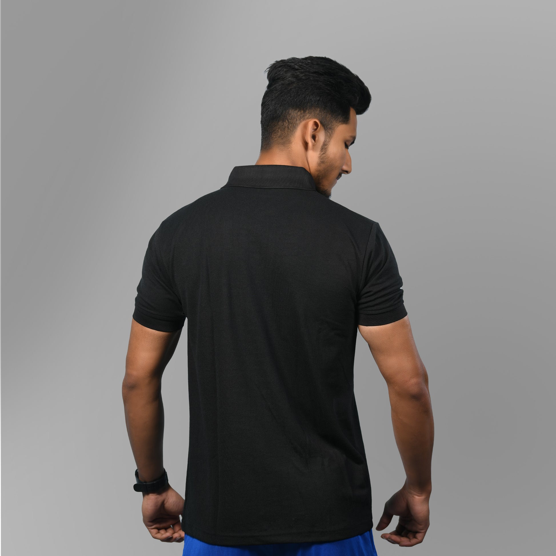 Cotton Tshirts (Black) - SPORTS VILLA