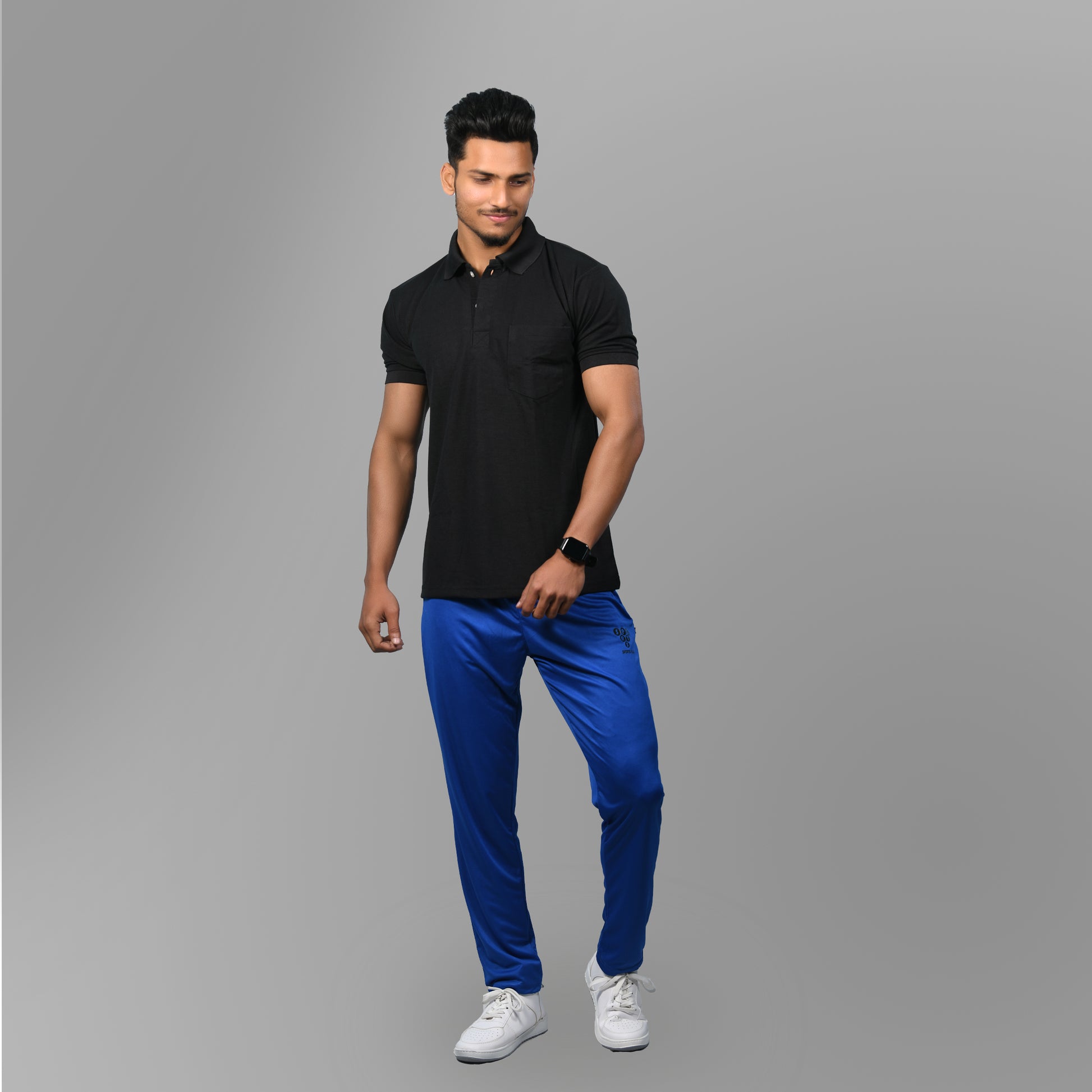 Cotton Tshirts (Black) - SPORTS VILLA