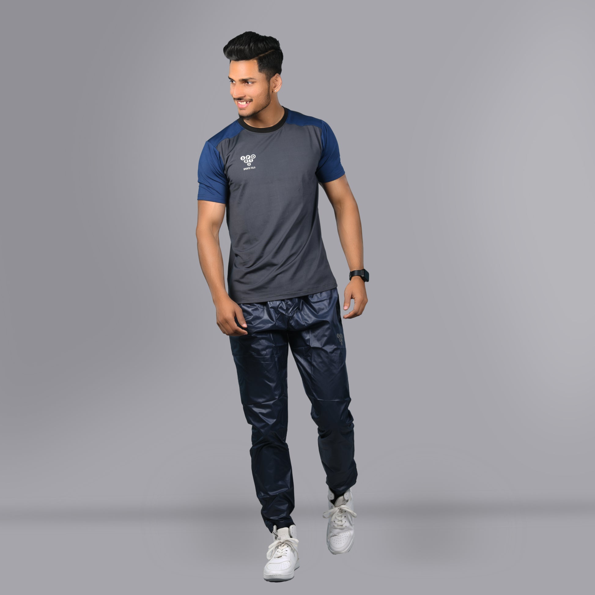 Rain Mesh Trouser (Navy Blue) - SPORTS VILLA
