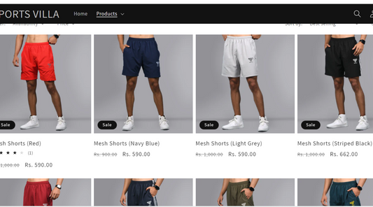 Mesh Shorts - Why its the best allrounder Shorts for Men