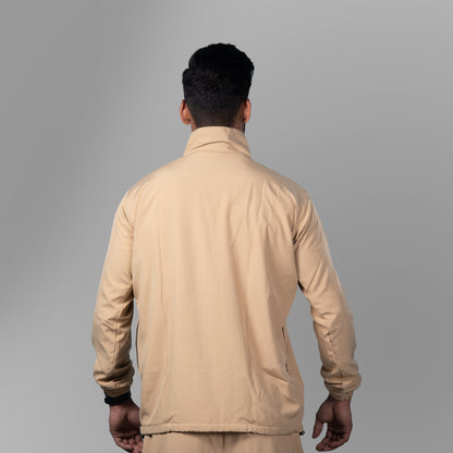 Mesh Windcheater Jacket (Camel)