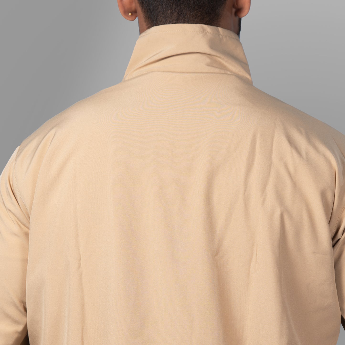 Mesh Windcheater Jacket (Camel)