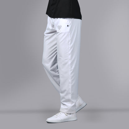 Mesh Windcheater Trouser (White)