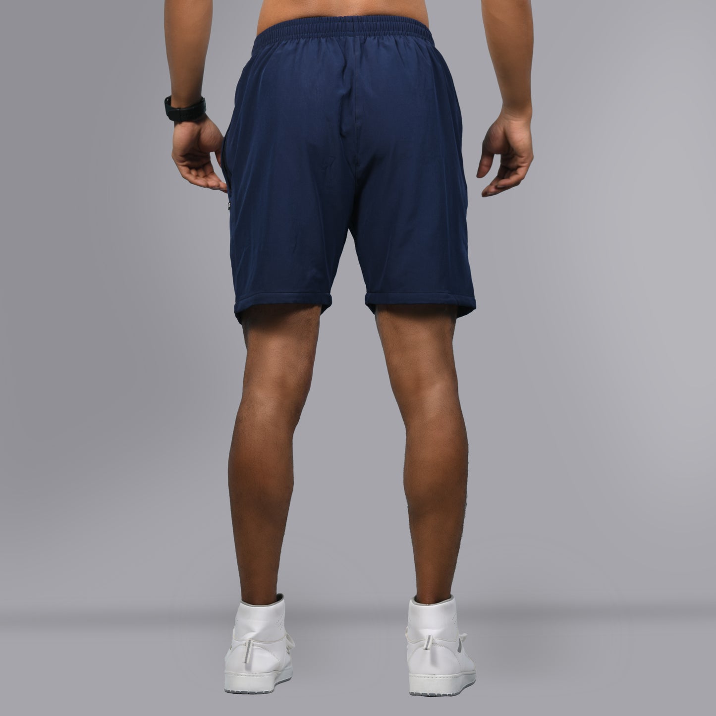 Mesh Shorts (Navy Blue)