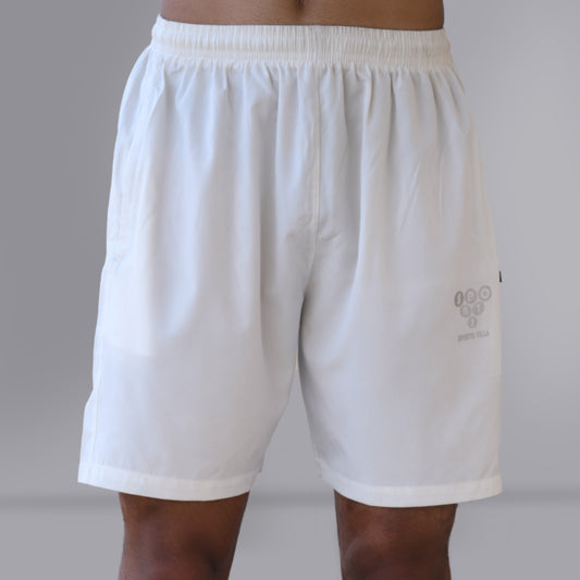 NOM Shorts (White) - SPORTS VILLA